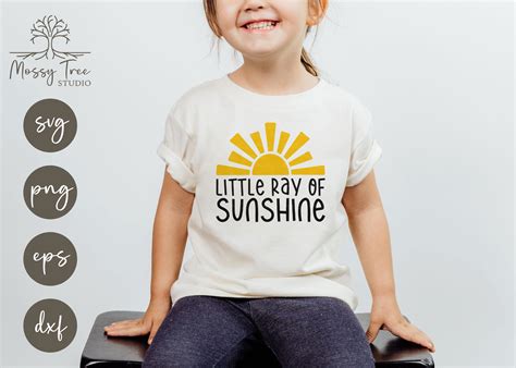Retro Little Ray of Sunshine SVG Graphic by mossytreestudio · Creative
