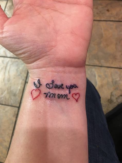 More personalized styles of the dad died tattoos will trend 2