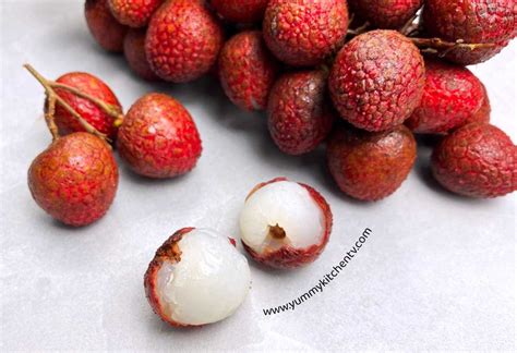 lychee  called litchi  lichi yummy kitchen