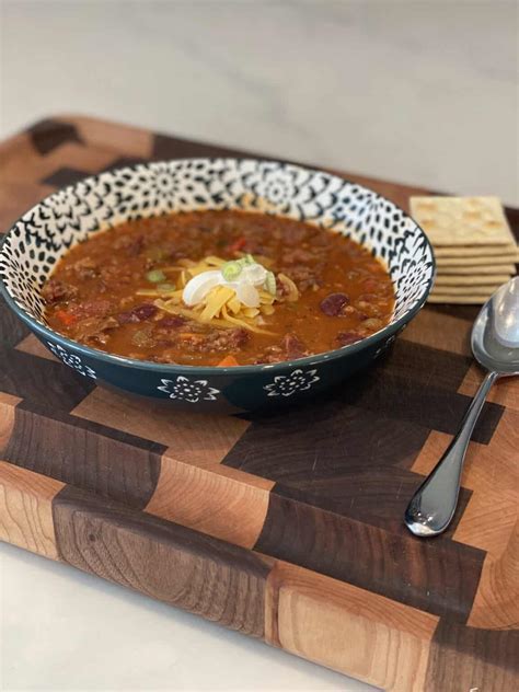 Smoked Chili Recipe - Angry BBQ