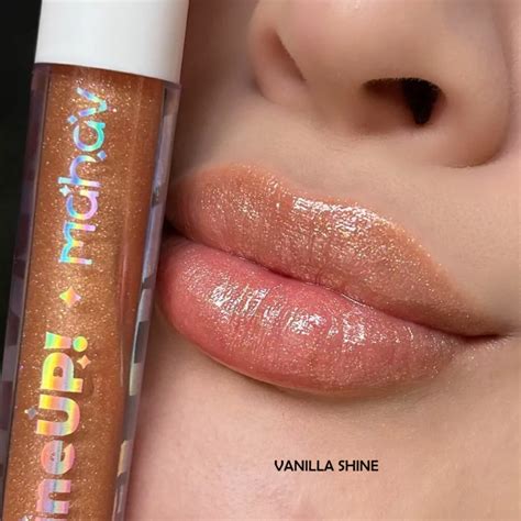 GLOSS LABIAL SHINE UP EFEITO CINTILANTE - MAHAV - La’ Make