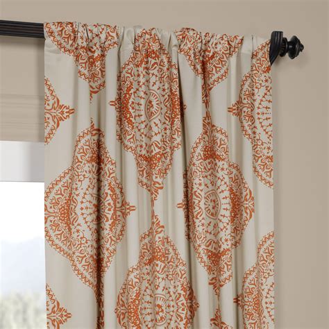 Burnt Orange Curtains