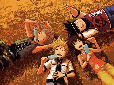 Roxas, Hayner, Pence, & Olette - Kingdom Hearts Photo (35951979) - Fanpop