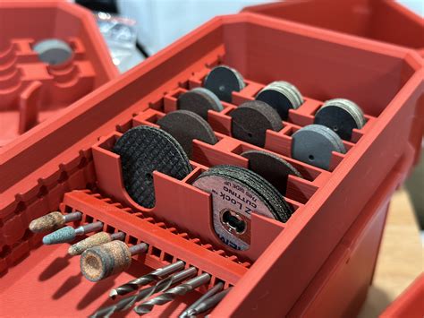 Milwaukee Rotary Tool Packout Organization Kit by maxelman | Download free STL model ...