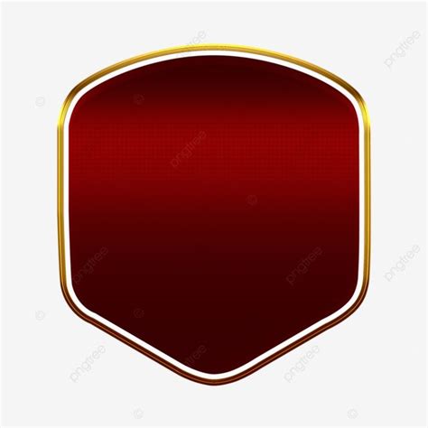 Red Shape Transparent Clipart Image