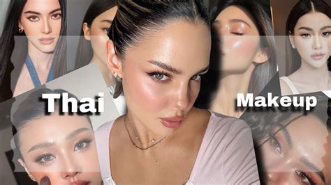 thai makeup dewy glass base makeup thai bridal glowy makeup youtube
