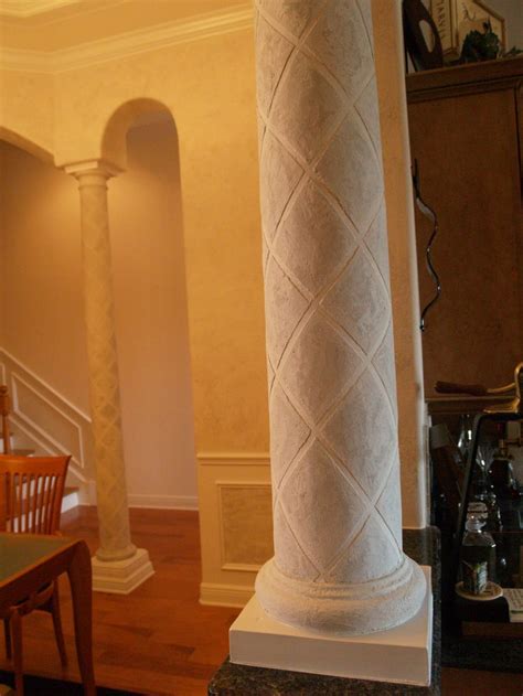 Faux stone columns | Stone columns, Faux stone, Stone