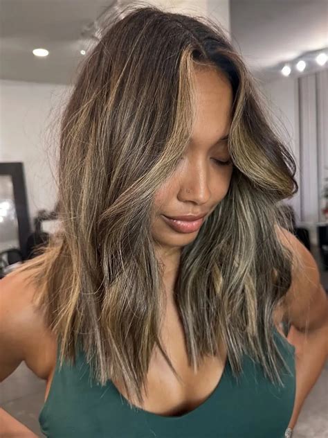 This caramel brown hair with lowlights secret adds instant volume 30