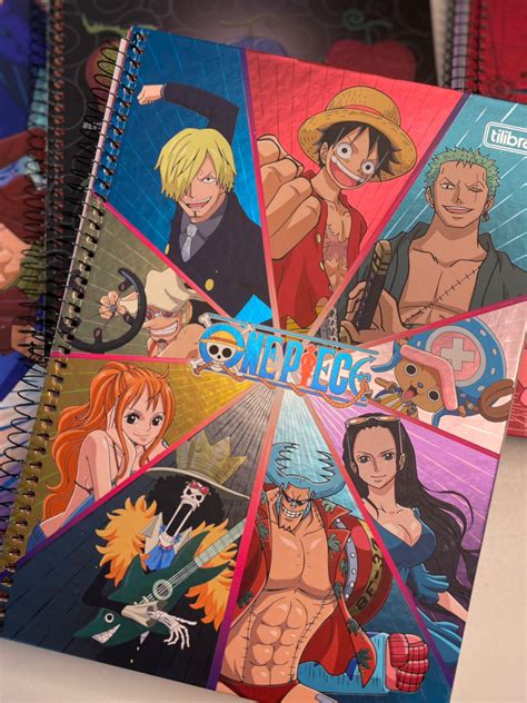 Cadernos De One Piece - Caderno One Piece 10 Matérias - FDPLEARN
