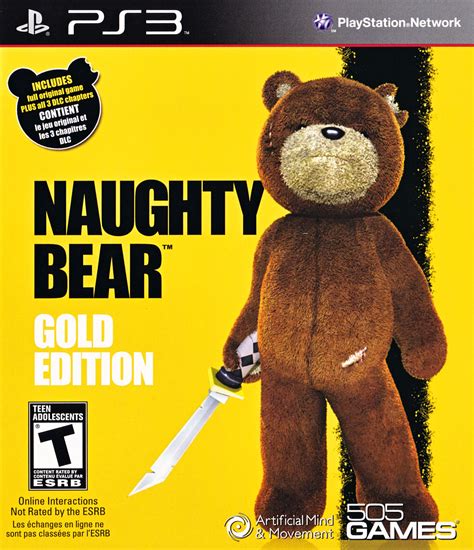 Naughty Bear: Gold Edition Playstation 3 Game