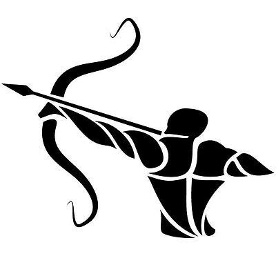 SAGITTARIUS SYMBOL CAR DECAL STICKER | eBay