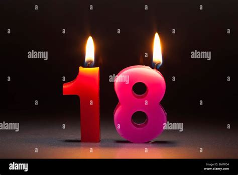 candles   shape   number  stock photo alamy