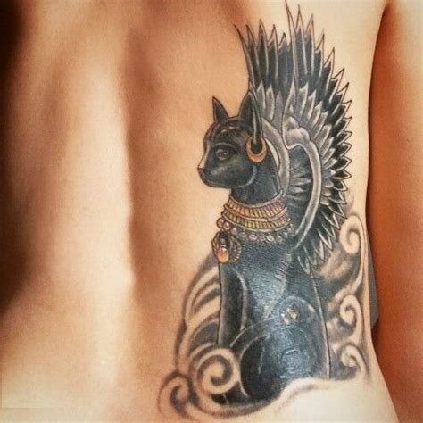 Egyptian Cat Goddess Tattoo