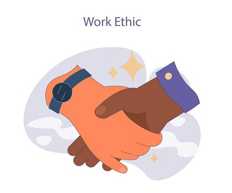 work ethic concept  vector art  vecteezy