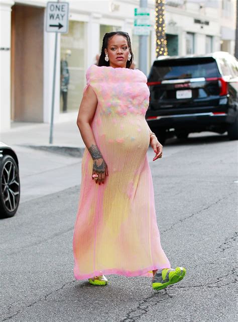 Rihanna's Most current Maternity Look Is Her The Majority Of