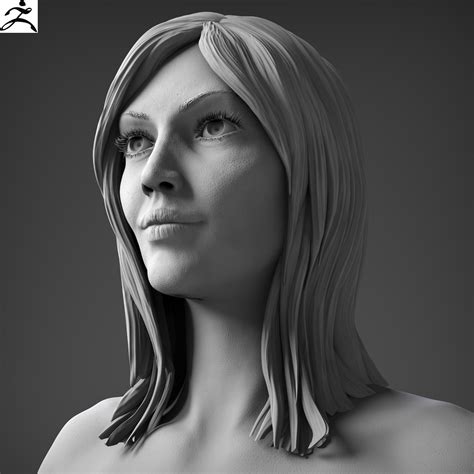 Realistic Nude Woman