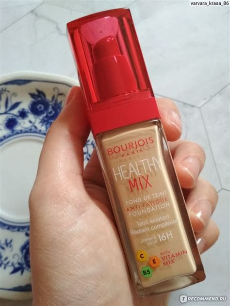 Тональный крем Bourjois Healthy Mix Anti-Fatigue and Radiance Reveal ...