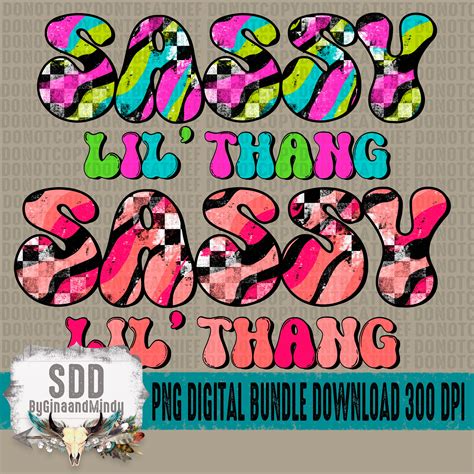 Sassy Lil Thang Bundle – SDDbyGinaandMindy