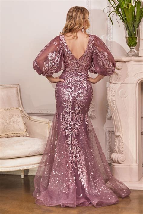 Cinderella Divine OC009 - V-neck Long Gown – Couture Candy