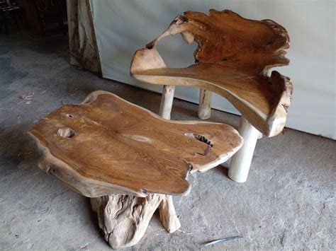 Bench Natural Wood – CV. Ideal Furniture