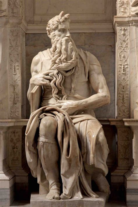 Moisés - Michelangelo Buonarroti - Historia Arte (HA!)