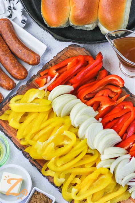 Grilled Sausage and Peppers (Grill Or Stovetop!) - Our Zesty Life