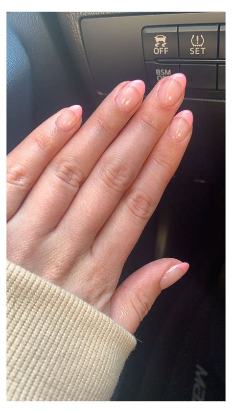 63+ Short Pink French Tip Acrylic Nails | Notorioustomo