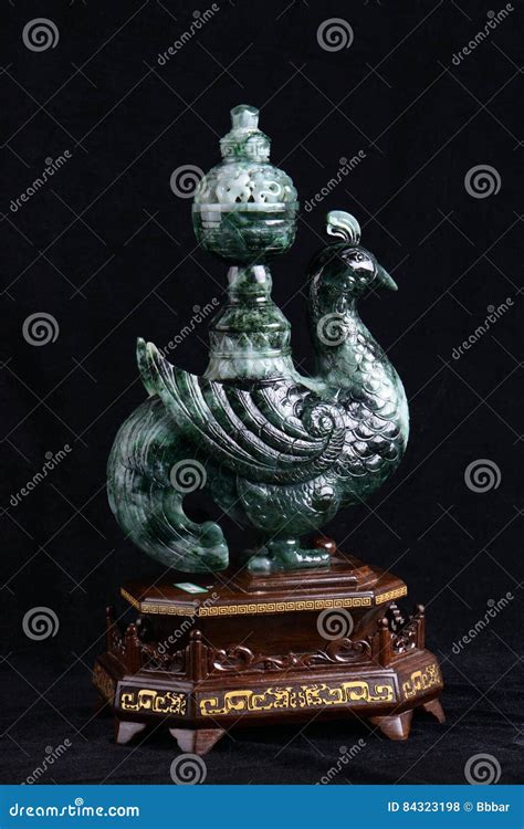 Chinese Ancient Jade Carving Stock Photo - Image of object, jadite ...