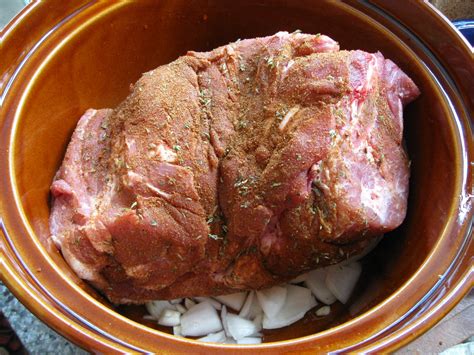 Slow Cooker Pork Butt at Scott Gerber blog