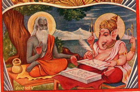 Lord Ganesha Becomes Vyasa Muni’s Scribe - Mahabharata condensed and complete