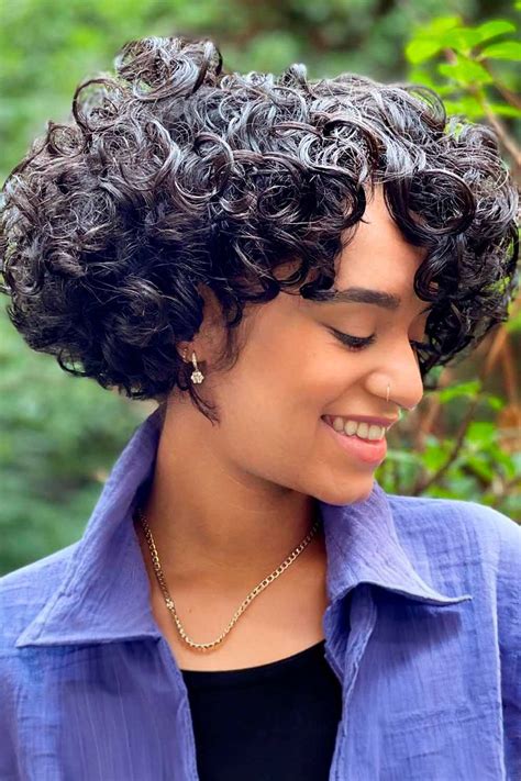 curly bob ideas  add  bounce
