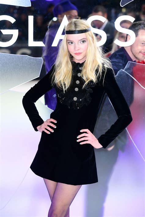 Anya Taylor-Joy - "Glass" European Premiere in London • CelebMafia