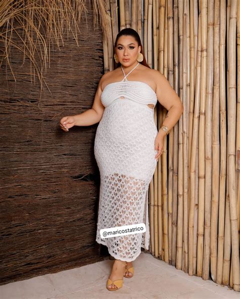 Mari Costa Trico (Slim E Plus Size) | Vestido Angélica Cód 16125 #