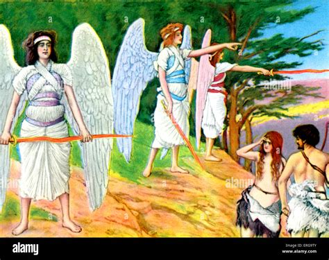 Adam and eve garden of eden hi-res stock photography and images - Alamy