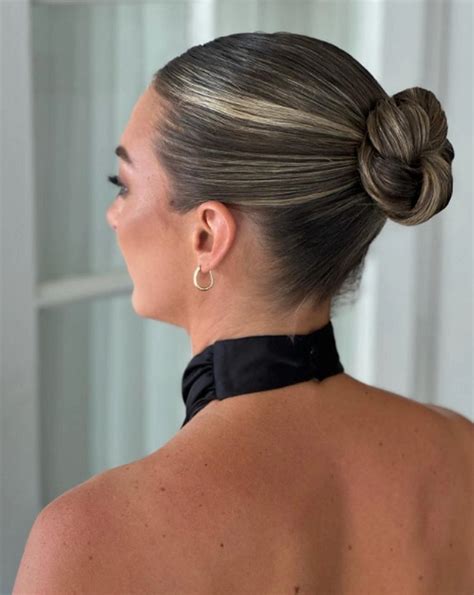 sleek  haare coole frisuren die einfach zu stylen sind