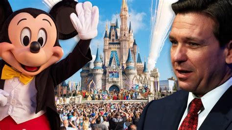 Disney Sues Ron DeSantis Over Disney World Battle, Free Speech