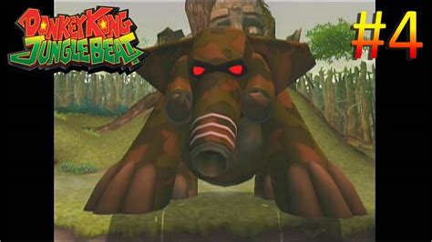 Donkey Kong: Jungle Beat - Turret Tusk Boss Fight - YouTube