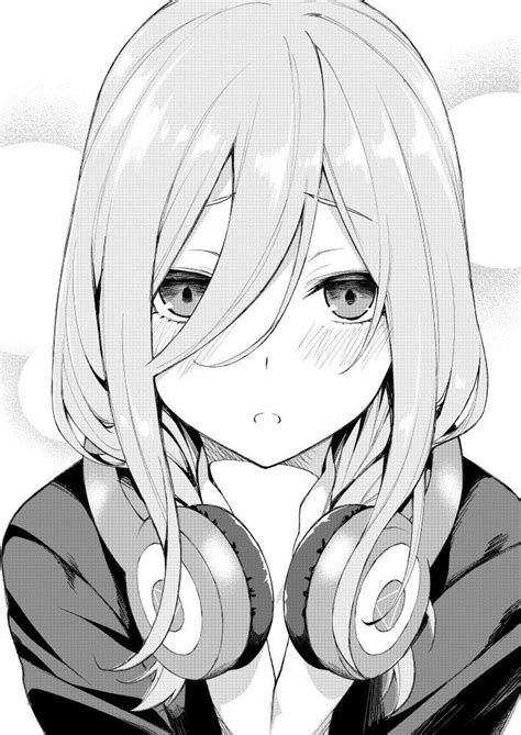 toubun  hanayome miku fan art arte de anime dibujos de anime