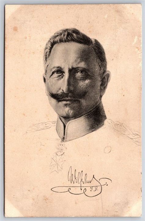 Portrait of Kaiser Wilhelm II in German Navy Uniform UNP DB Postcard K3 | Europe - Germany ...