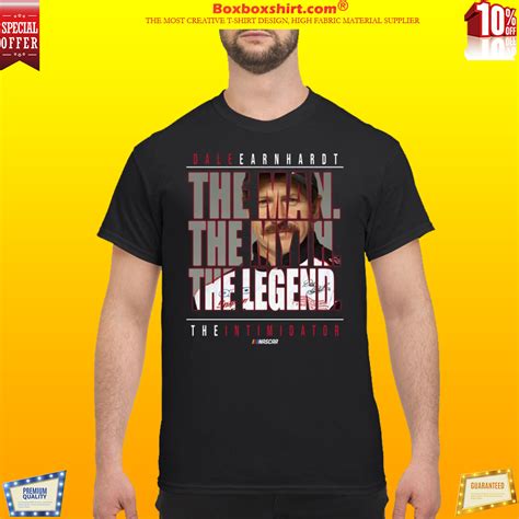 [HOTTEST] Dale Earnhardt the man the myth the legend shirt