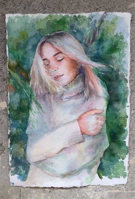 Портрет акварелью | Painting, Art