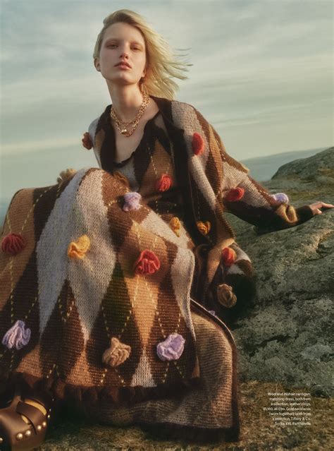 Meghan Roche in a Spring Luxury 'Secret Garden' by Erik Madigan Heck