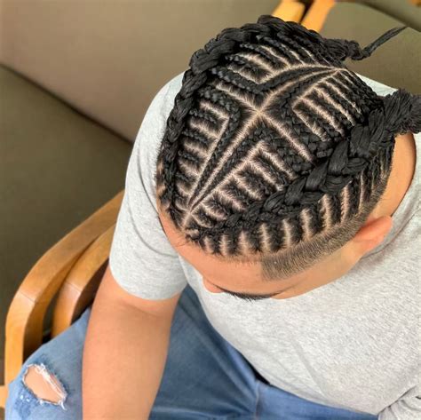 Trancinha No Cabelo De Homem - Trancas De Cabelo Viking Homens