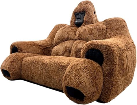 amazoncom giant gorilla themed sofa couch oversized fun
