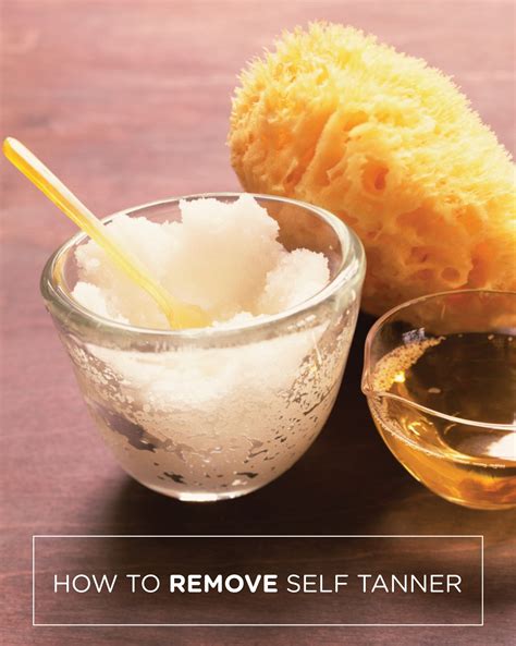 how to wash off self tanner