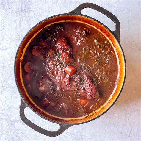 red wine braised beef brisket good food baddie