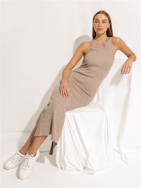 Nude Lucy Nude Classic Knit Dress Cassia | Glue Store