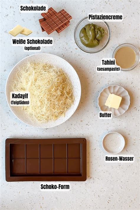 Dubai Schokolade Rezept - so gehts! - Shibas Kitchen