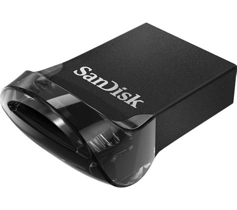 SANDISK Ultra Fit USB 3.1 Memory Stick - 256 GB, Black Fast Delivery ...