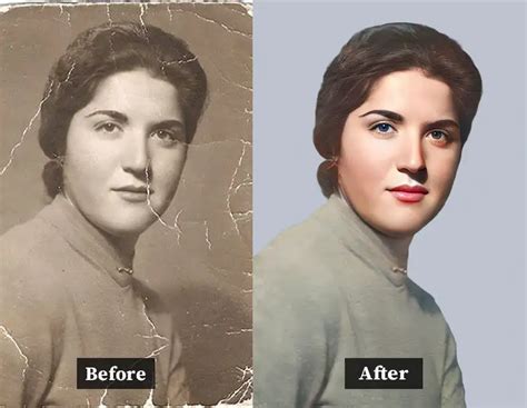 easy techniques  restore  damaged photo